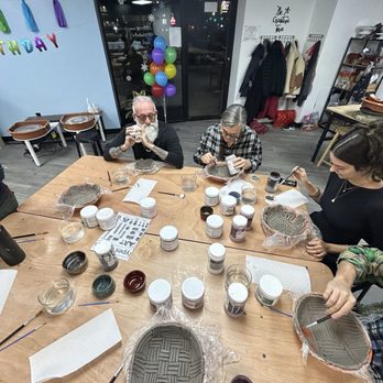 The Pottery Workshop - Wife and family at the Pottery Workshop - Art Classes Near Me - Lynbrook, New York The Pottery Workshop - Wife and family at the Pottery Workshop - Art Classes Near Me - Lynbrook, New York