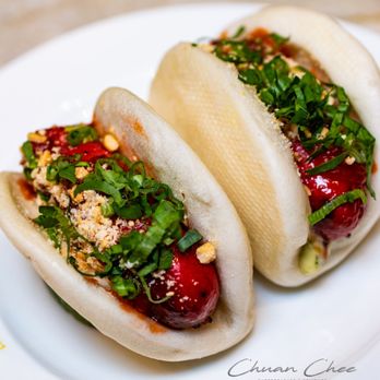 Lulu Bar - Hot Dog Bao ($12) - Cocktail Bars Near Me - Toronto, Ontario