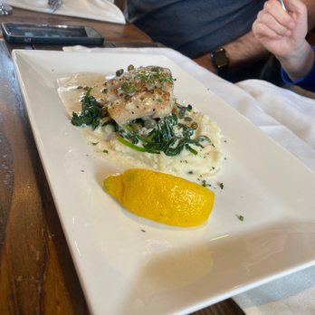 Tree House Cafe - Sea Bass! Yummy! - Mediterranean Near Me - Carmel, California Tree House Cafe - Sea Bass! Yummy! - Mediterranean Near Me - Carmel, California