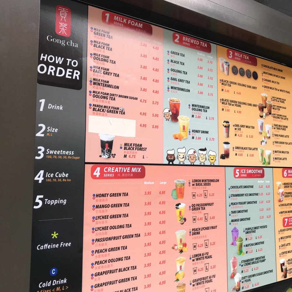 Gong Cha - Bubble Tea Near Me - Rockville, Maryland Gong Cha - Bubble Tea Near Me - Rockville, Maryland