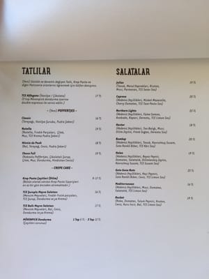 Menu photo 4 The Crepe Escape Istanbul, 34 Menu photo 4 The Crepe Escape Istanbul, 34