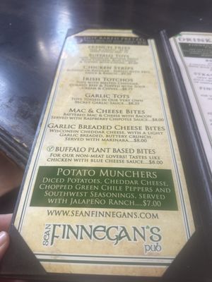 Menu photo 6 Sean Finnegan’s Pub Sacramento, CA Menu photo 6 Sean Finnegan’s Pub Sacramento, CA