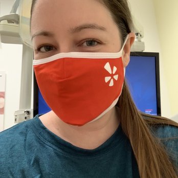 Briargrove Smiles Dentistry - Rocking my Yelp mask at my visit - General Dentistry Near Me - Houston, Texas
