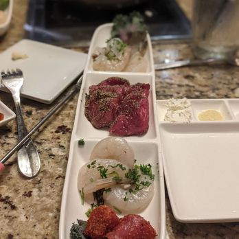 The Melting Pot - Classic entree GF style - Fondue Near Me - Jacksonville, Florida