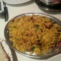 Shahi Palace - Mushroom pilau mmmm..
