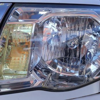 Mobile Headlight Restoration Service - All done. Looks brand new again. - Auto Detailing Near Me Mobile Headlight Restoration Service - All done. Looks brand new again. - Auto Detailing Near Me