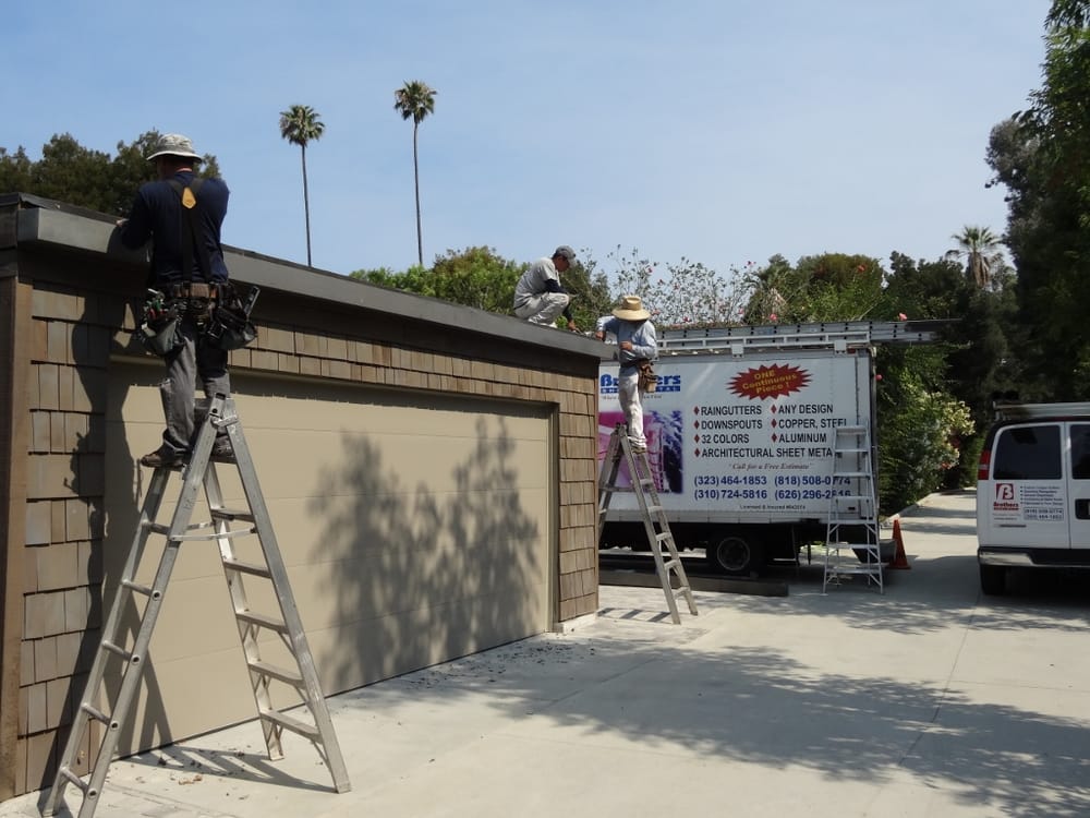 Slide of Brothers Sheetmetal & Rain Gutters