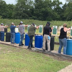 Tactical & Defensive of Texas - Students on the firing line!