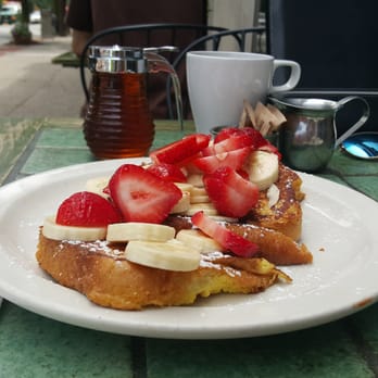 Bluestone Coffee Co - Challah French Toast with fresh strawberries & bananas. They tried it, and nailed it. - Coffee & Tea Near Me - Montclair, New Jersey Bluestone Coffee Co - Challah French Toast with fresh strawberries & bananas. They tried it, and nailed it. - Coffee & Tea Near Me - Montclair, New Jersey