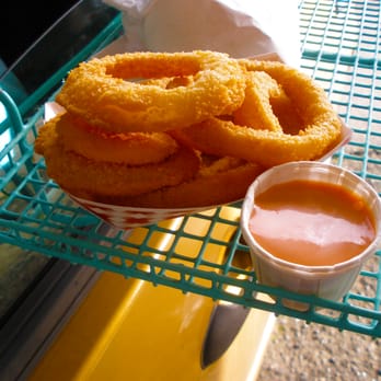 Pete's Drive-In - onion rings with goop. YUM! - Burgers Near Me - Roseburg, Oregon Pete's Drive-In - onion rings with goop. YUM! - Burgers Near Me - Roseburg, Oregon