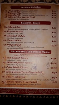 Menu photo 4 Dalyan Moers, NW