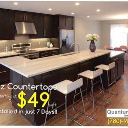 Quantum Kitchen Countertops - Buy direct and save 30%-50% less than the Major Home Improvement Stores!
