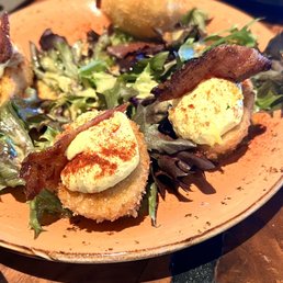 Crispy Deviled Eggs