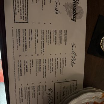 Junebug - Menu - Venues & Event Spaces Near Me - New Orleans, Louisiana