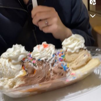 Marble Slab Creamery - Custom banana boat - Ice Cream & Frozen Yogurt Near Me - Pensacola, Florida Marble Slab Creamery - Custom banana boat - Ice Cream & Frozen Yogurt Near Me - Pensacola, Florida