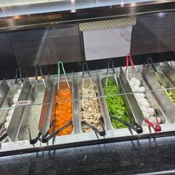 Lots of vegetables