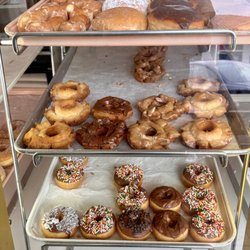 Spudnuts Donuts - Old fashion and jelly filled donuts
