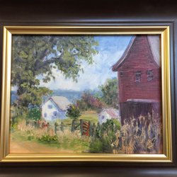 Park Avenue Studio - Oil on board
