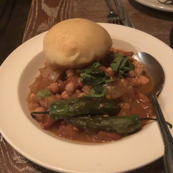 Black Bottle - "chola batura eggplant potato chickpeas hot" - New American Near Me - Bellevue, Washington Black Bottle - "chola batura eggplant potato chickpeas hot" - New American Near Me - Bellevue, Washington