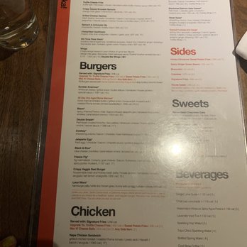 Eureka! - menu - American Near Me - Las Vegas, Nevada