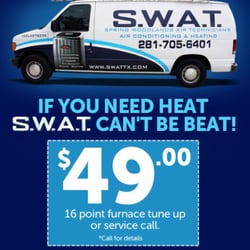 Spring Woodlands Air Technicians - Add put out for a furnace tune up.