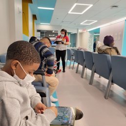Registration area Humboldt Park Health emergency room