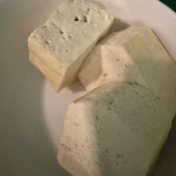 Thanh Tinh Chay - Steamed tofu (minus a piece because the littles were hungry) - Vietnamese Near Me - San Diego, California Thanh Tinh Chay - Steamed tofu (minus a piece because the littles were hungry) - Vietnamese Near Me - San Diego, California