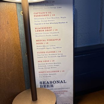 Hook & Anchor - Happy Hour Menu - Seafood Near Me - Dana Point, California