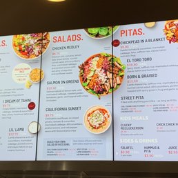 Bowls, Salads and Pita Bowls, Salads and Pita