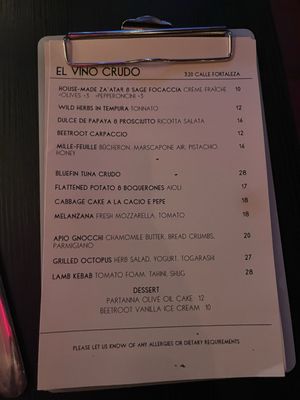 El Vino Crudo by null