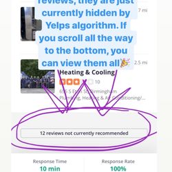 Freedom Air Mechanical - We do have multiple 5 star reviews. If you scroll down, you can view them all, by clicking this tab.