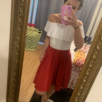 The French Laundry - This skirt went from midi length to a lovely right above the knee! - Sewing & Alterations Near Me - Columbia, Missouri