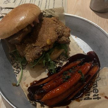 Neat Bird - The Gordo with Hot Honey Carrots - Chicken Shop Near Me - Chesapeake, Virginia