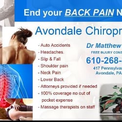 Avondale Chiropractic Center - Serving Avondale, and Southern Chester County.