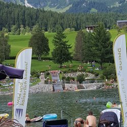 Badesee Going am wilden Kaiser