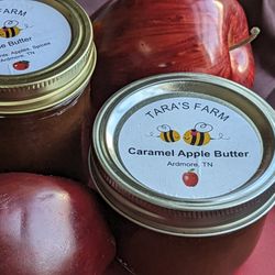 Tara's Farm - Caramel apple butter. Oh my! This one I can eat straight out of the jar.