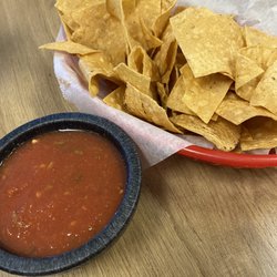 Chips salsa