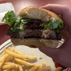 Gasthaus - Classic bacon cheeseburger and fries