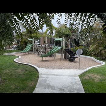 Bahia Resort Hotel - A small park on the resort. - San Diego, CA