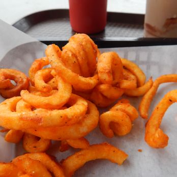 Herfy's - Curly fries. - Burgers Near Me - Edmonds, Washington