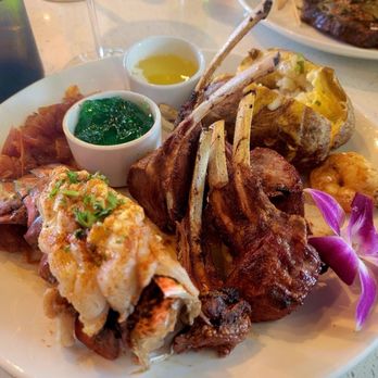 Dapper Dine & Lounge - Rack of lamb and lobster tail - Cocktail Bars Near Me - Riverside, California Dapper Dine & Lounge - Rack of lamb and lobster tail - Cocktail Bars Near Me - Riverside, California