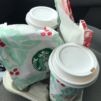 Starbucks - Holiday style cups and bags - Coffee & Tea Near Me - Depew, New York