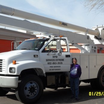 RPM Services Extreme - RPM's Bucket truck - Tree Services Near Me - Glendale, Arizona RPM Services Extreme - RPM's Bucket truck - Tree Services Near Me - Glendale, Arizona