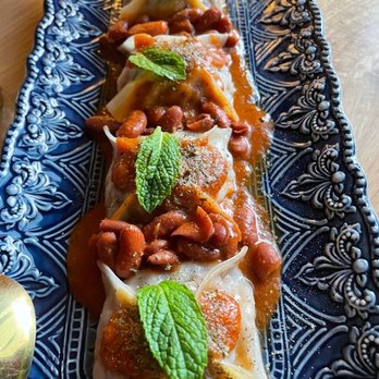Zarak By Afghan Kitchen - Spicy aushak dumplings (made vegan) - Afghan Near Me - Vancouver, British Columbia Zarak By Afghan Kitchen - Spicy aushak dumplings (made vegan) - Afghan Near Me - Vancouver, British Columbia