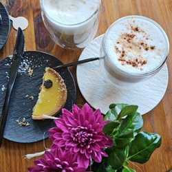 Tartelette citron, latté