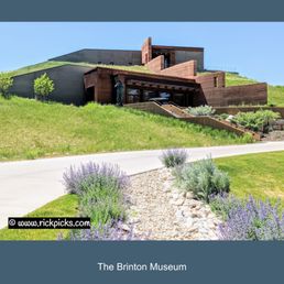 Exterior outside entrance of The Brinton Museum - Big Horn, Wyoming Exterior outside entrance of The Brinton Museum - Big Horn, Wyoming