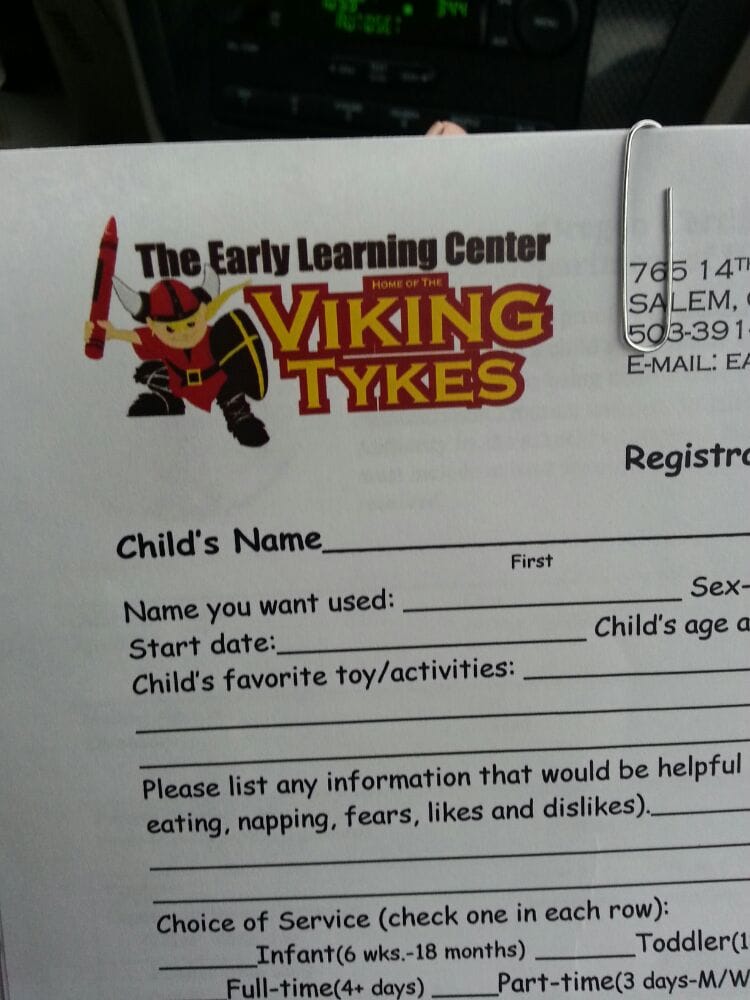 The Early Learning Center - childcare center in Salem, OR