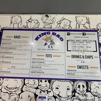 King Bao - Menu - Asian Fusion Near Me - Orlando, Florida King Bao - Menu - Asian Fusion Near Me - Orlando, Florida