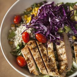 Harvey's - Who says salads are boring, check out our Southern Chicken Salad. Topped with avocado, bacon, corn, bleu cheese and so much more!