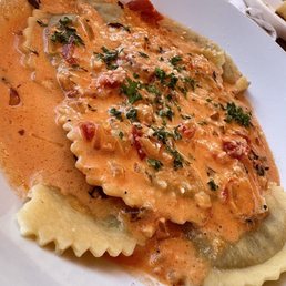Spicy Sausage Ravioli